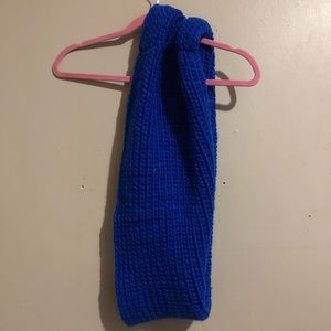 🥶 Handmade Blue Infinity Scarf Fall and Winter